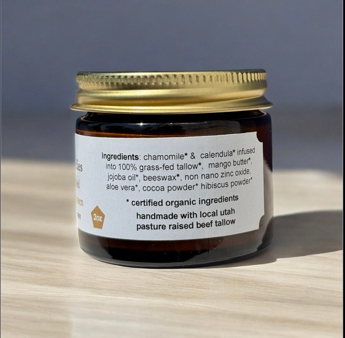 Herbal Tinted Tallow Sunscreen